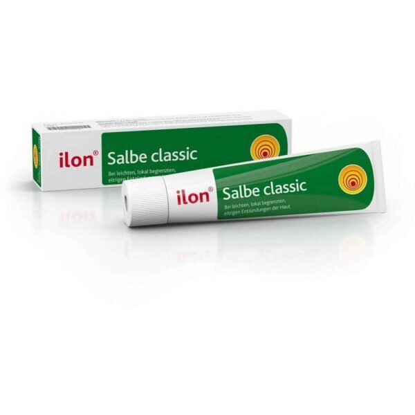 Ilon classic green ointment for purulent inflammation of the skin.