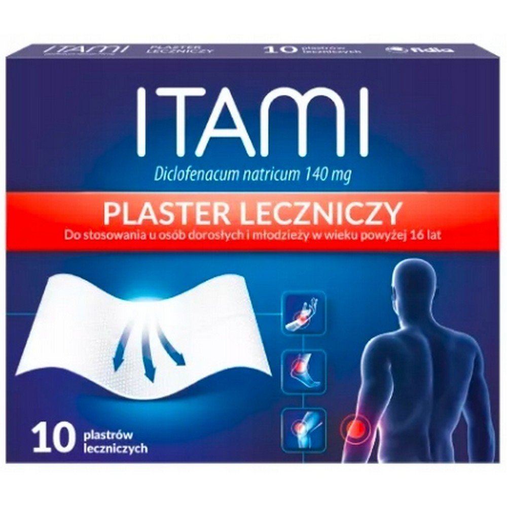 Itami medicinal patches 140 mg – 10 pieces