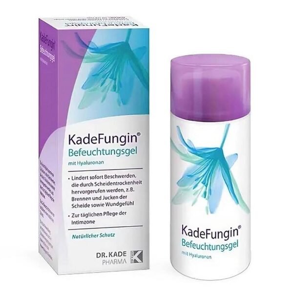 Moisturizing gel Kadefungin is used for dryness of the vagina and adjacent intimate area.