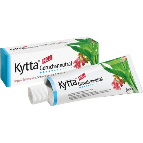 Kytta for external treatment of pain, swelling, sprains, bruises and strains.