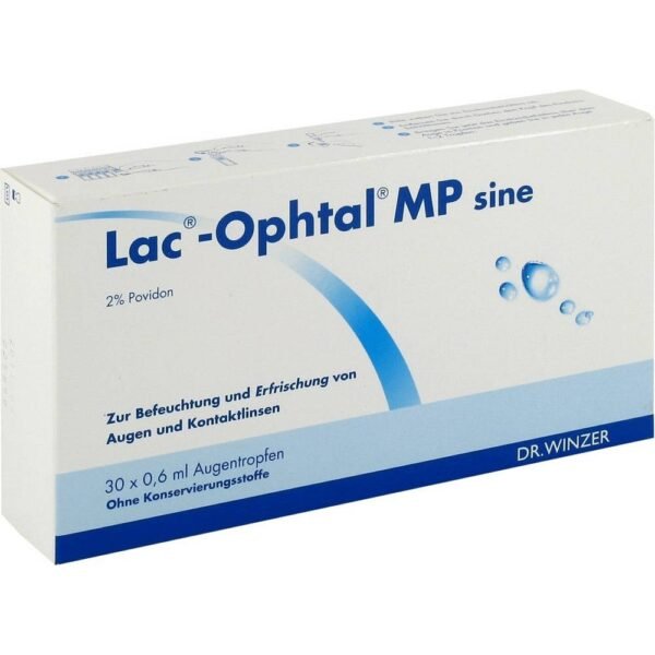 Lac®-Ophtal® MP is recommended as a pleasant, refreshing treatment for mild and occasional dry eyes, and as an inexpensive alternative to conventional tear substitutes.
