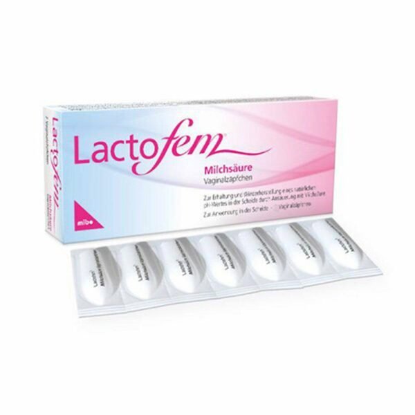 Lactofem to maintain and restore the natural pH value in the vagina.
