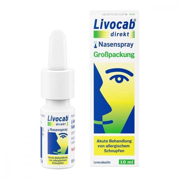 Livokab Direct acts quickly, usually helping with allergic rhinitis within 10-15 minutes.