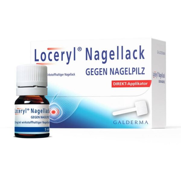 LOCERIL nail polish is a powerful antifungal agent that acts deep in the nail bed.