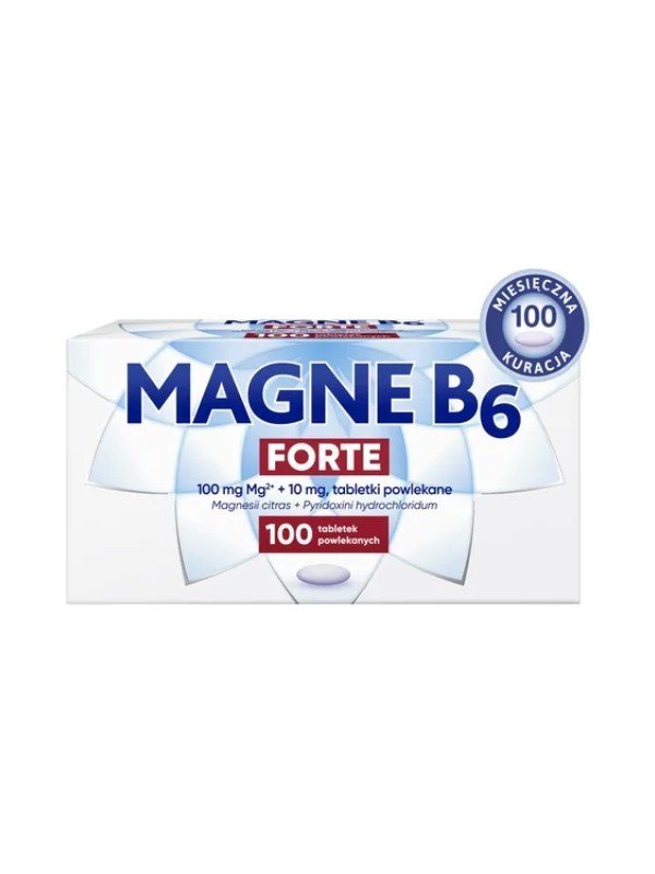 How does Magne B6 Forte work?