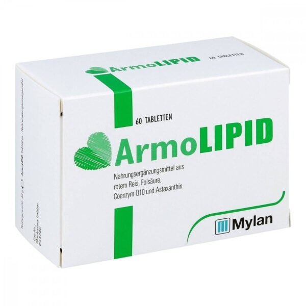 Armolipid helps control the levels of cholesterol and triglycerides in the plasma.