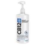 CB12 mouthwash eliminates bad breath.