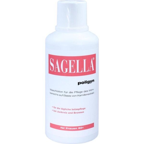 Sagella ® poligyn has anti-inflammatory, antibacterial and healing properties.