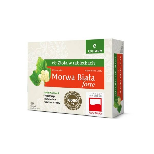 White Mulberry Forte is a dietary supplement that supports carbohydrate metabolism