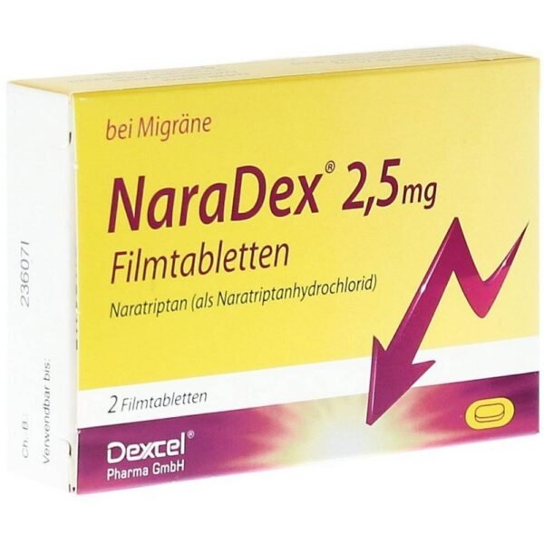 NaraDex® protects against migraine in early psychiatry.