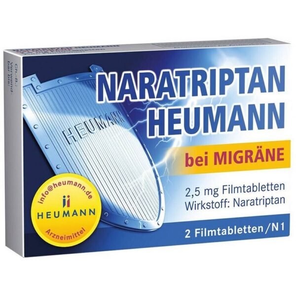 Naratriptan is used for the treatment of head disease in the stages of migraine and no .