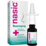 Nasic relieves nasal congestion and promotes healing of damaged nasal mucosa.