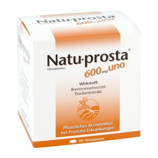 Natuprosta 600 mg Uno is a herbal medicine for the treatment of urinary problems associated with the prostate.