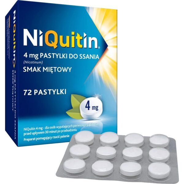 Nikuitin is a drug that alleviates the symptoms of nicotine withdrawal that occur when quitting smoking.