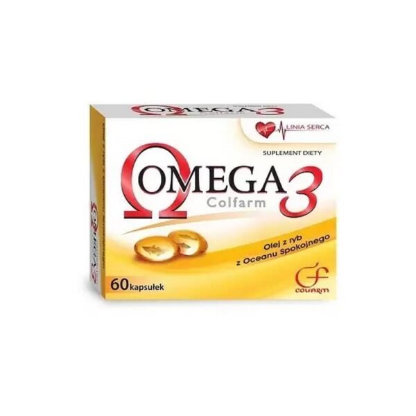 Colfram Omega 3 supports proper heart function and proper vision.