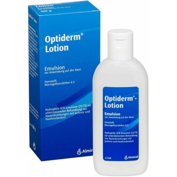 Optiderm quickly relieves itching, provides the skin with intensive hydration, and stabilizes the skin's barrier function.