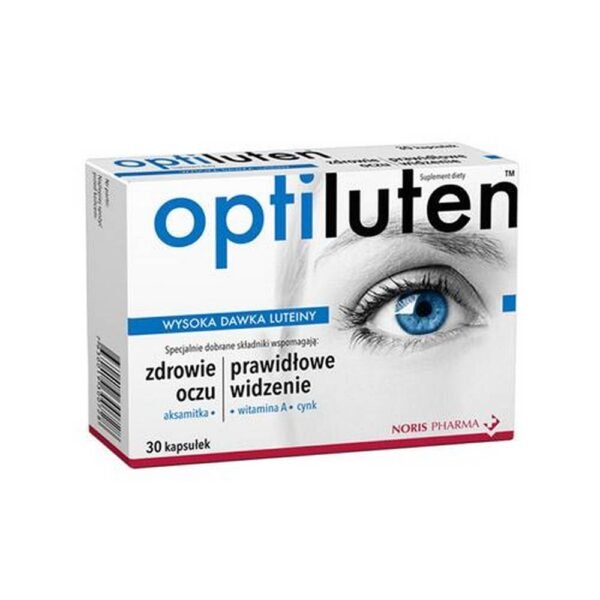 OPTILUTEN is a product intended for people who care about proper vision, especially for those whose vision deteriorates with age, as well as for those who are exposed to factors that lead to vision deterioration.