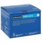 Orthomol AMD extra microelements for dietary treatment of progressive AMD of the retina is characterized by high metabolic activity and exposure to light.