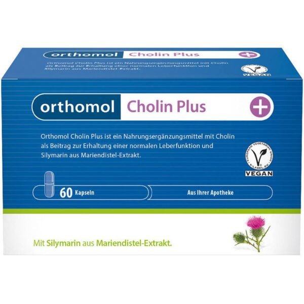 Orthomol Cholin Plus – liver health and natural protection of the body.
