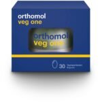 Orthomol veg one to assist in vegan and vegetarian diets.