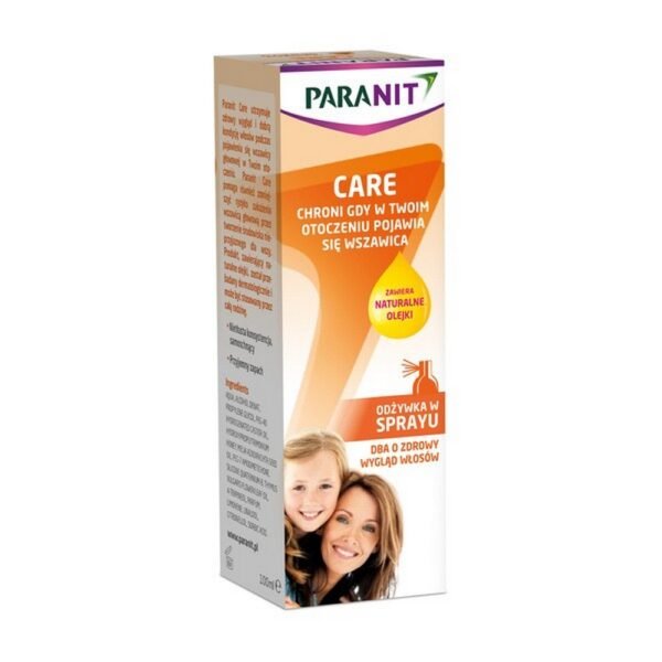 PARANIT CARE cosmetic product minimizes the risk of lice infestation.