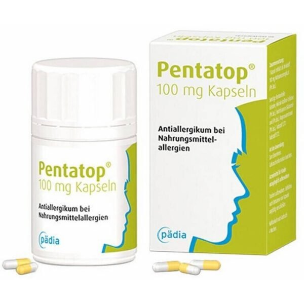 PENTATOP is used for food allergies that cannot be cured by eliminating trigger foods (allergen avoidance).