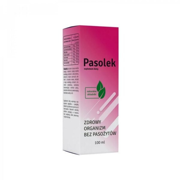 Pasolek is a dietary supplement that helps cleanse the body of parasites, bacteria and fungi and limits their proliferation.