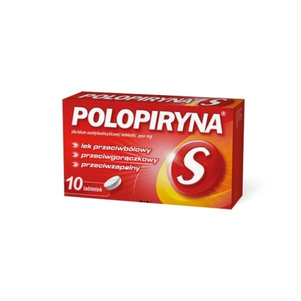 Polopyrin C is a combination drug containing acetylsalicylic acid and ascorbic acid (vitamin C).
