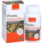 Prosta Natural Plus is a dietary supplement with plants, beta-carotene, vitamin E and zinc.