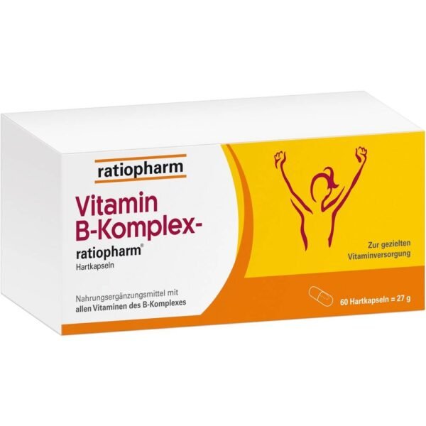 Vitamin B complex ratiopharm capsules contain various B vitamins.