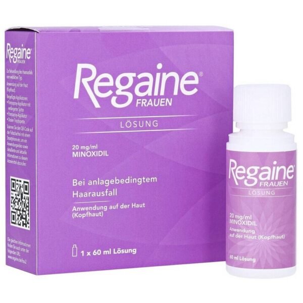 REGAINE is a drug for the treatment of alopecia (baldness), has a stimulating effect on hair growth.