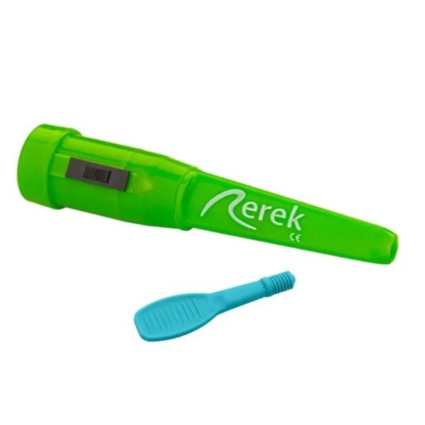 The REREK speech therapy vibrator will be useful for both speech therapists and people who want to improve their speaking skills and pronunciation of the sound “r”.
