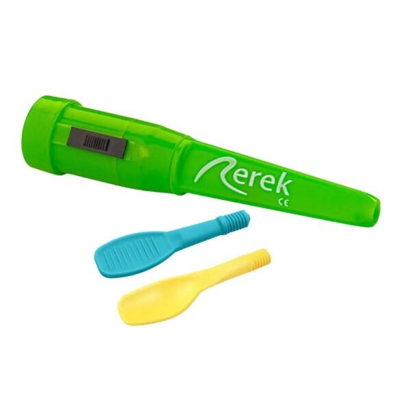 A speech therapy device will be useful in the treatment of rodism, people who want to improve their speaking skills and pronunciation of the sound “r”.