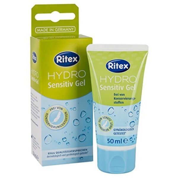 Instructions for use for the RITEX Hydro sensitive gel, 50 ml
