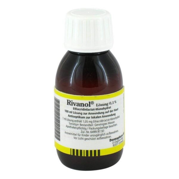 Rivanol solution is a disinfectant for wounds.