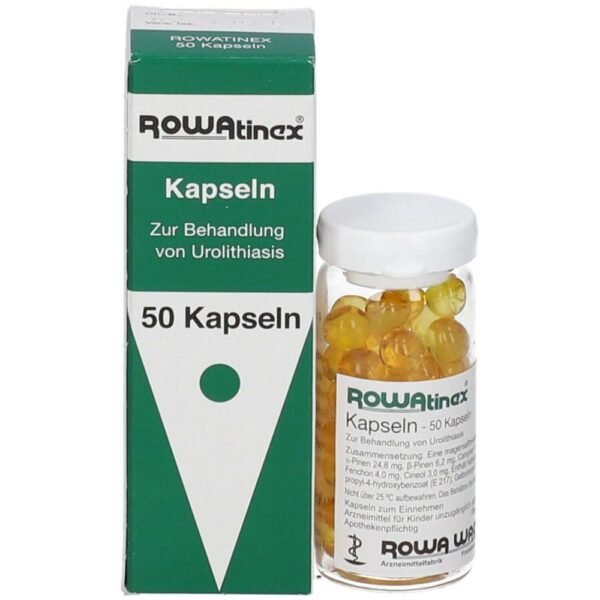 Rowatinex prevention of kidney and urinary tract stones.