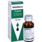 Rowatinex drops for the treatment of spasms and inflammation of the urinary tract associated with urolithiasis.