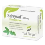 Salvisat® tablets with the active ingredient sage leaf extract and sage oil are the remedy of choice for excessive sweating (hyperhidrosis).