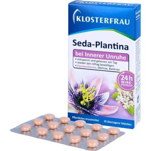 Seda-Plantina for anxiety and nervous problems with falling asleep.