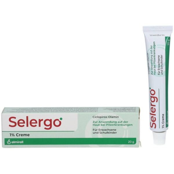 Selergo is a broad-spectrum antifungal agent that relieves unpleasant symptoms such as burning and itching.