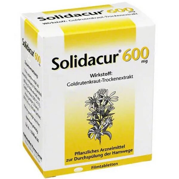 Solidacur reduces the risk of frequent urinary tract infections.