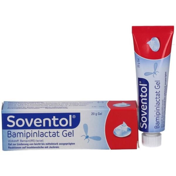 Soventol is an antihistamine that relieves redness and soothes itching - quickly and for a long time.