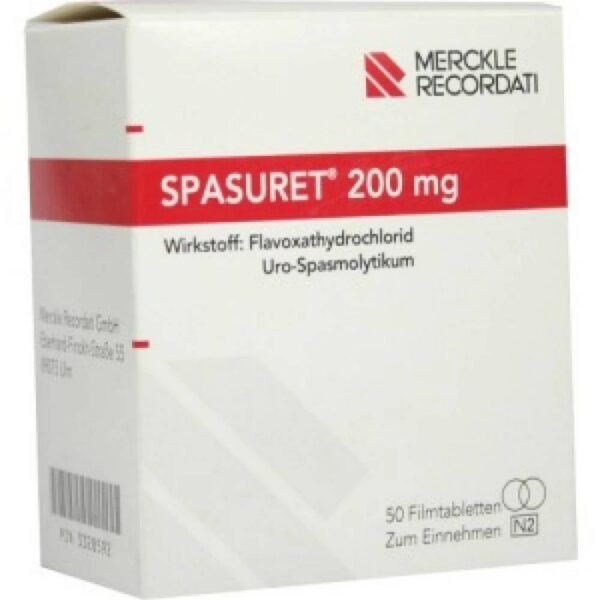 SPASURETE® is used for the symptomatic treatment of frequent urination, urinary urgency and urinary incontinence.