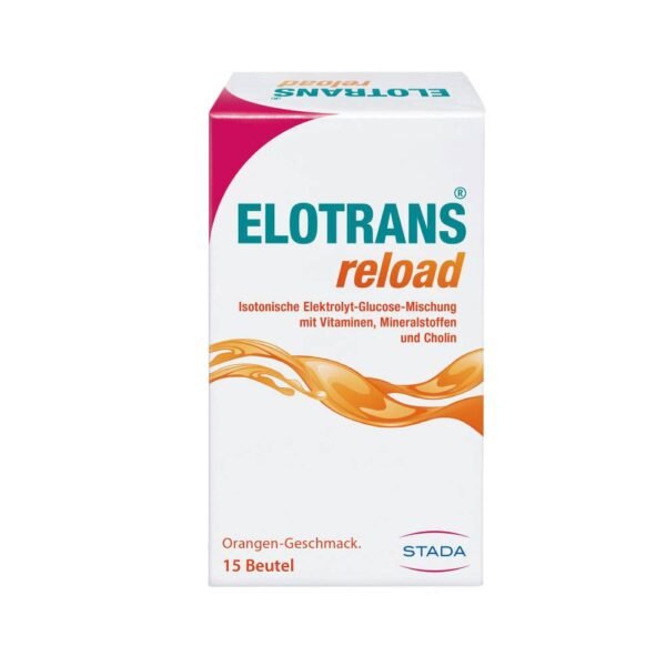 ELOTRANS ® reload replenishes electrolyte and vitamin reserves.