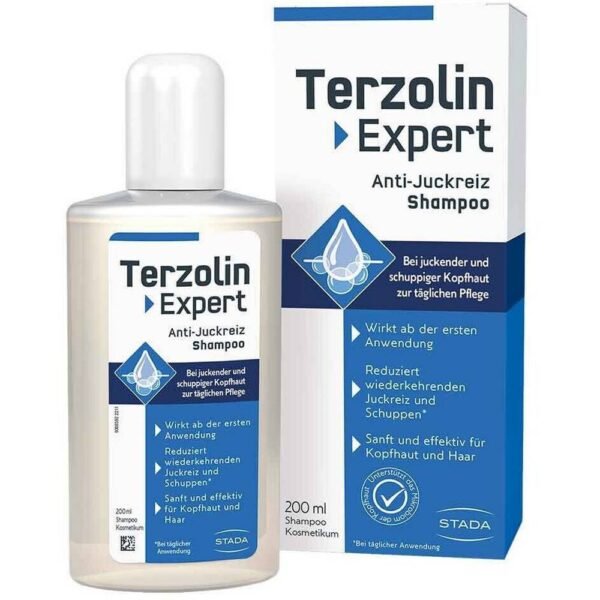 TERZOLIN ® EXPERT ANTI-ITCHING SHAMPOO – for daily care against itching and dandruff.