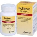 Polilevo Special dietary supplement with protein building blocks arginine, ornithine and vitamin B6.