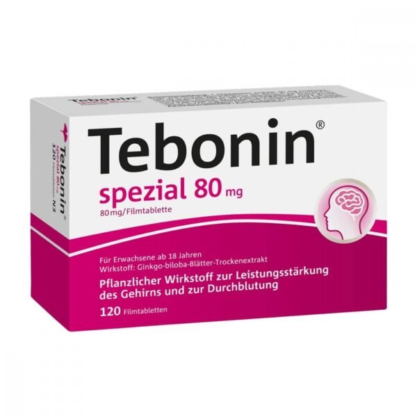 Tebonin® special for dizziness due to circulatory disorders or age-related regression of processes (vertigo of vascular and involutional genesis).