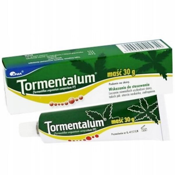 Tormental is an ointment with astringent and anti-inflammatory properties.