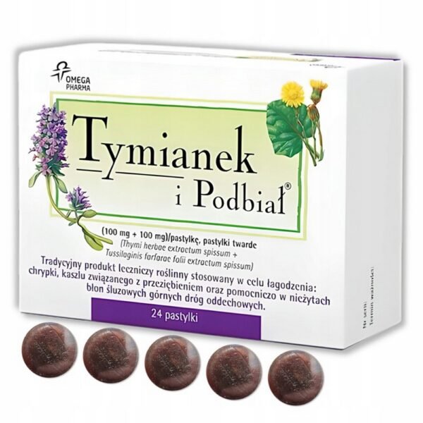 THYME and Coltsfoot soothes throat irritation and coughs.