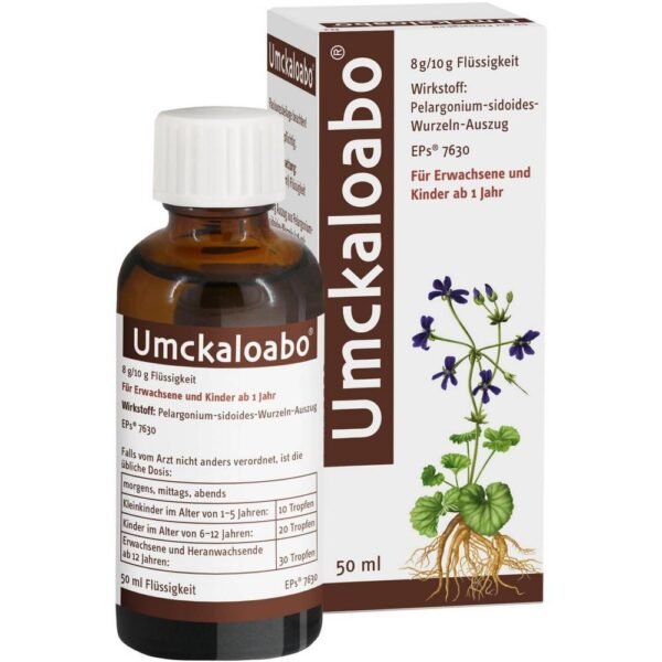 Umckaloabo® drops: drops fight against pathogens of infectious diseases and reduce the duration of the disease.